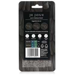 Je Joue - Anneau Pénial En Silicone  Extension Maximale - Noir